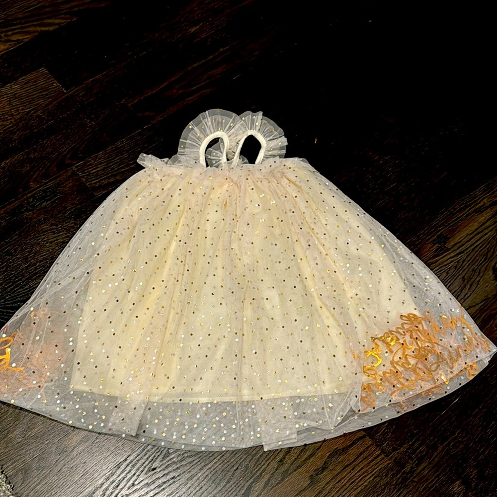 NWOT MUD PIE birthday dress one size